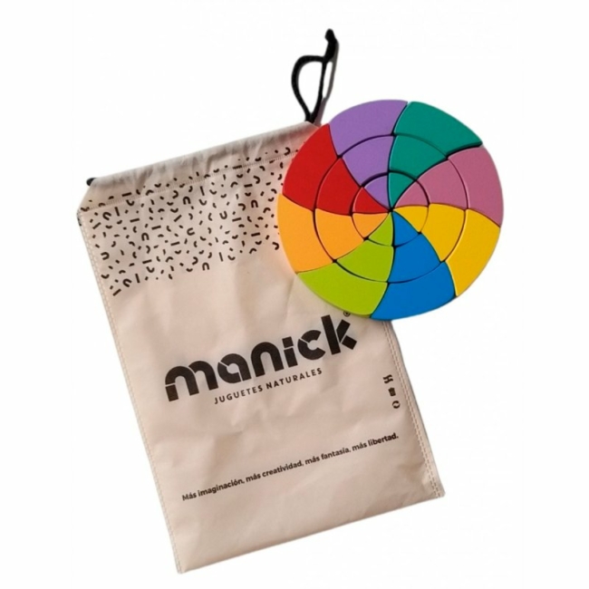 Círculo Goethe Viajero Clásico – Puzzle de Madera Didáctico y Artístico - Imagen 2