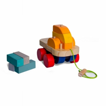 Camión de Carga de Madera - Juguete estimo Montessori