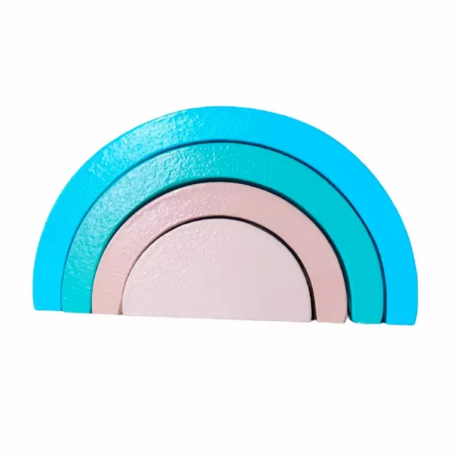 Arcoíris Monet de 4 piezas - Juguete didáctico de Madera