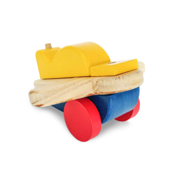 Mini Avión Jumbo – Juguete de Madera Didáctico y Creativo