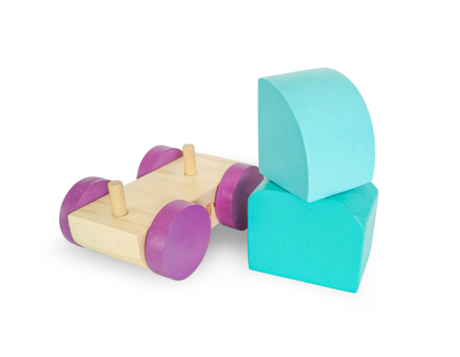 Volquete Mini – Juego de Construcción en Madera - Imagen 2