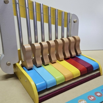 Xilófono Piano Celina - Juguete Musical de Madera