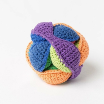 Pelota Montessori Estrella - Juguete Sensorial para Bebés